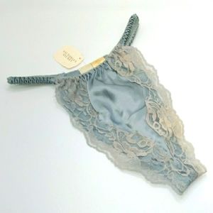 Victoria's Secret Silk Thong DEADSTOCK Size P/S
